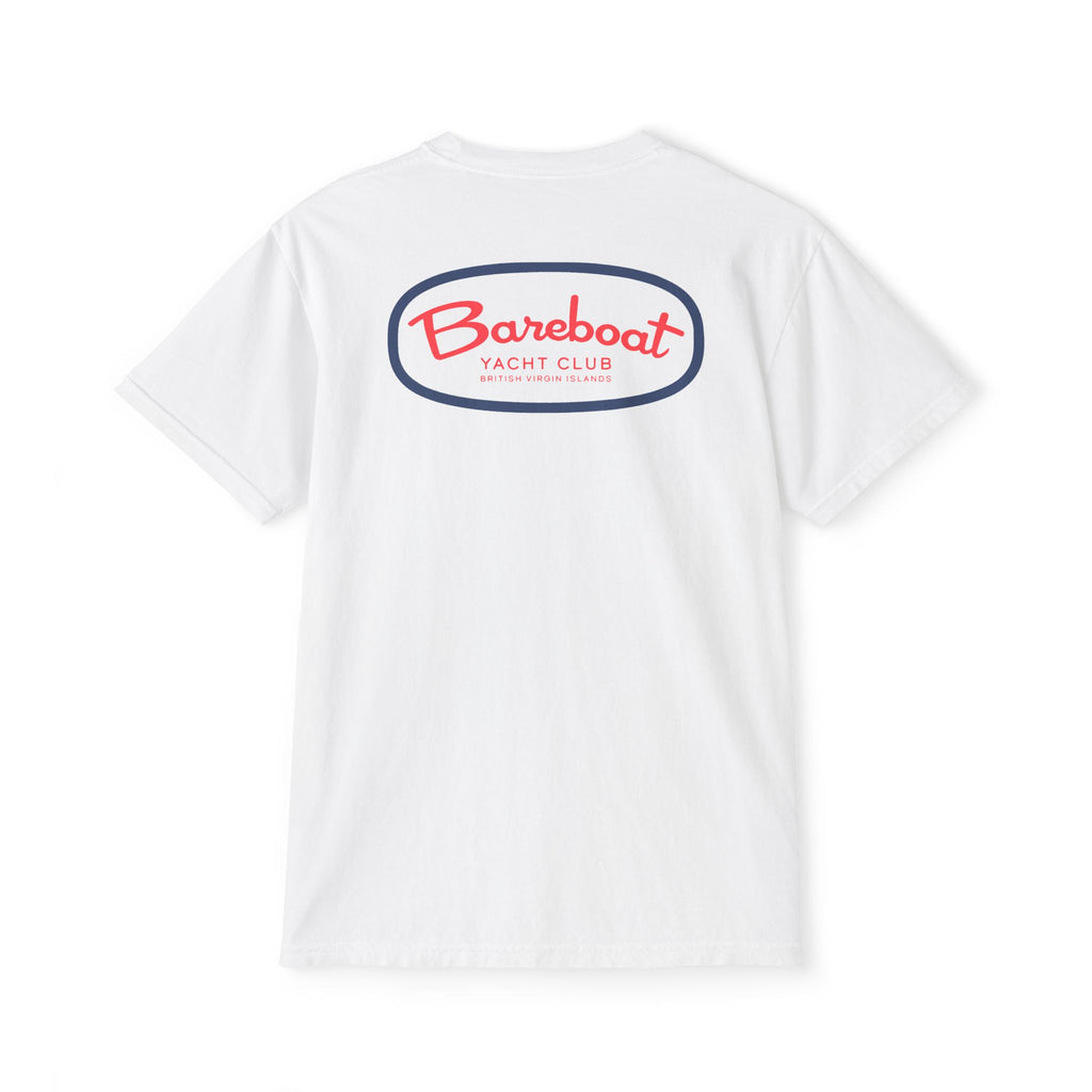 Bareboat Yacht Club Pocket T‑Shirt